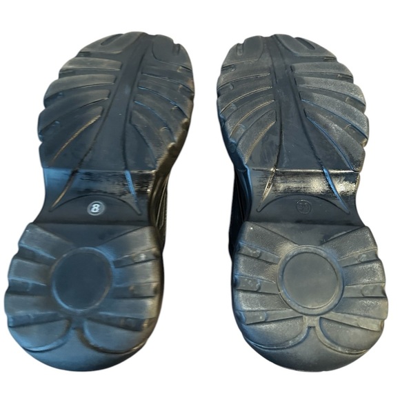 Chelsee Black Platform Chunky Women's Sneakers EU 39 - Picture 6 of 8